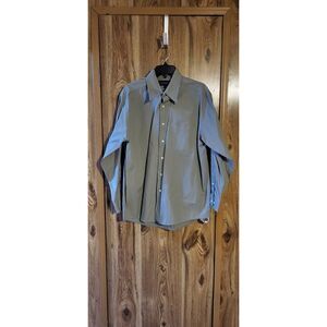 NWOT Giorgio Brutini olive color collard dress shirt
